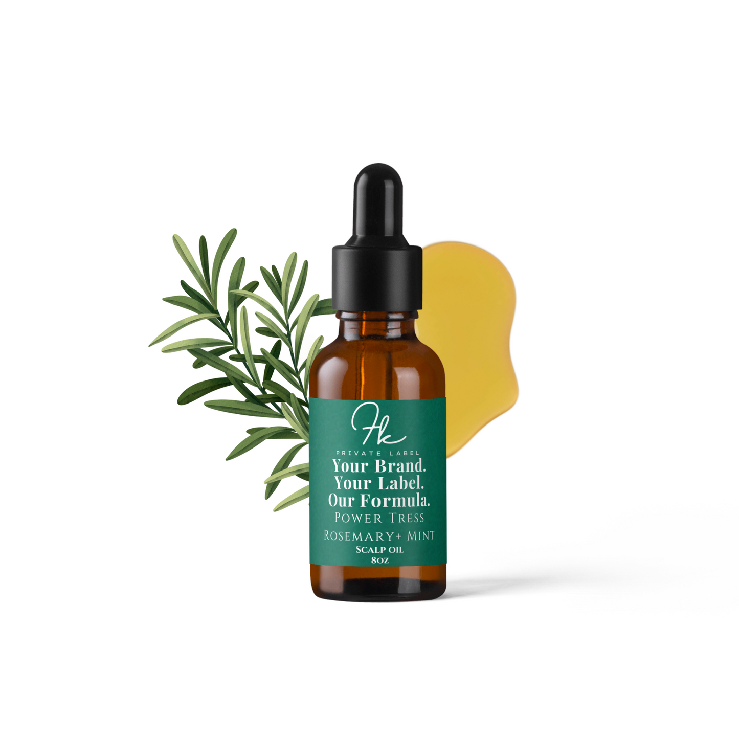 Power Tress Rosemary + Mint Scalp Oil